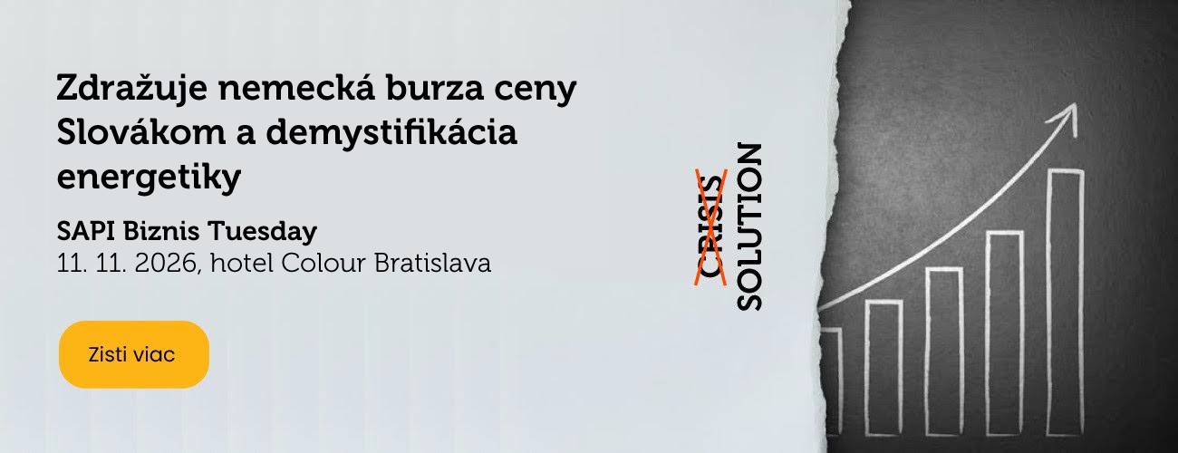 SAPI Biznis Tuesdays - 11.11.26: Zdražuje nemecká burza ceny Slovákom a demystifikácia energetiky